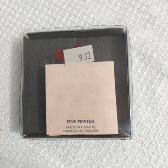 Lindsey Claire Pewter Christmas Tree Ornament Angel Trumpet - Picture 4 of 4